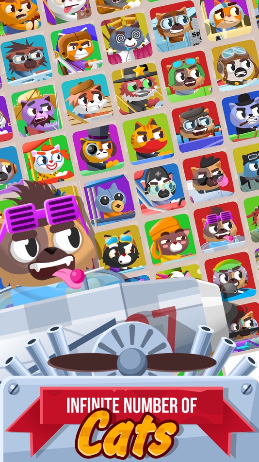 #1. Clash Rider Cat IDLE (iOS) 由: AA2G1 LTD