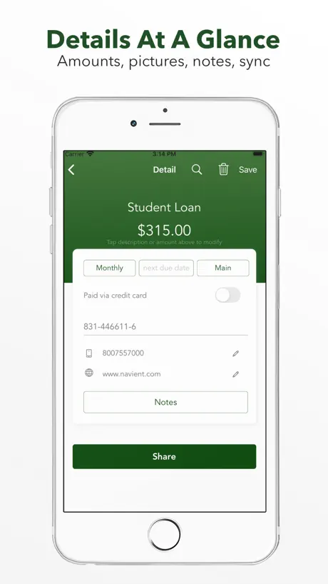 Tiniio: Daily Spending Manager