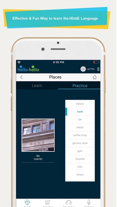 Learn Hindi Vocabulary HHのおすすめ画像2
