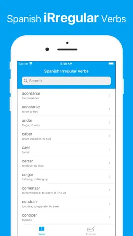 Game screenshot iRregular: Learn Spanish Verbs mod apk