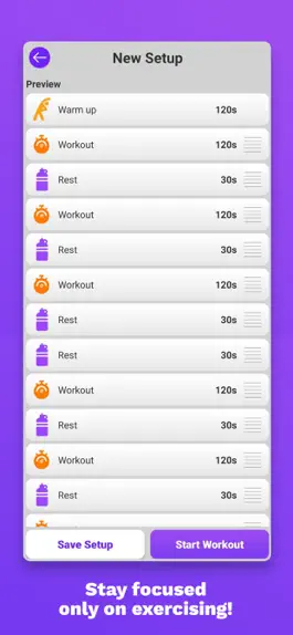 Game screenshot Workout Interval & HIIT Timer apk