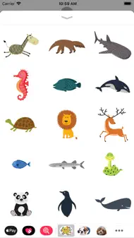 100 Animal Stickers iphone bilder 0