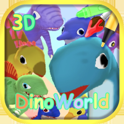 Dinosaur World 3D - AR Camera iOS App