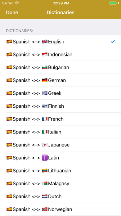 Spanish Dictionary - offlineのおすすめ画像2