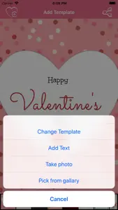 Valentine Greeting screenshot #2 for iPhone