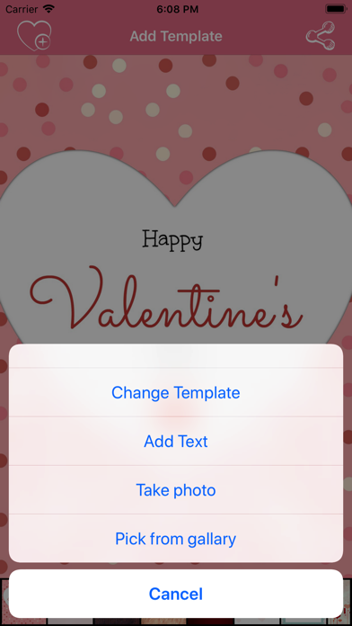 Valentine Greeting Screenshot 2 - AppWisp.com Valentine Greeting Screenshot 2 - AppWisp.com