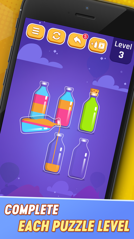#1. Perfect Pouring - Sort It (iOS) 由: Nguyen Thanh