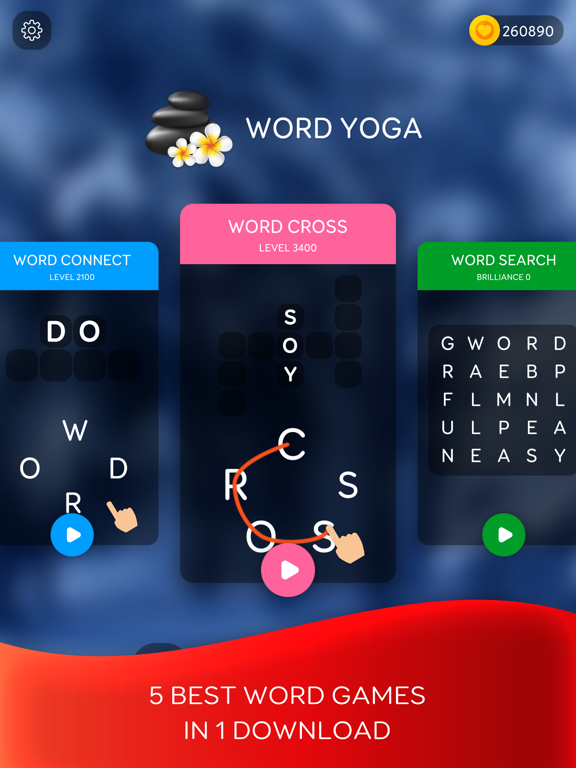 Screenshot #4 pour WordYoga: Word Game Collection