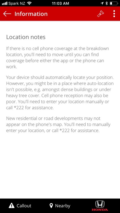Honda Roadside Assistance screenshot-7