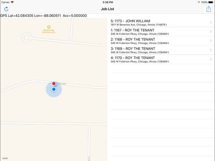 Process Server Mobile