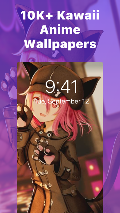 Screenshot #1 pour Anime Wallpaper·