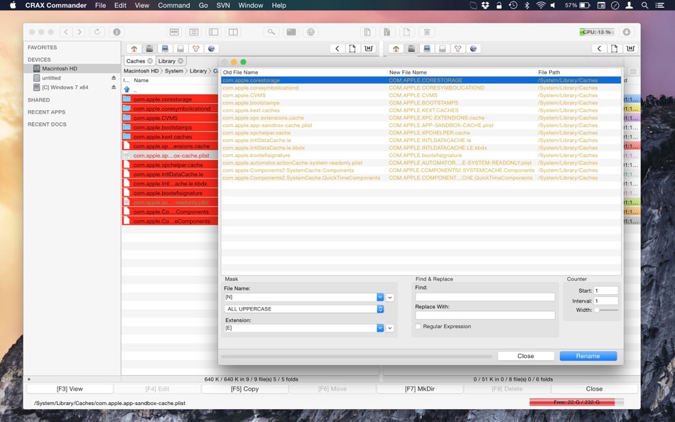 #6. CRAX Commander (macOS) 由: Marcin Slowik