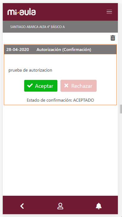 Mi Aula Screenshot