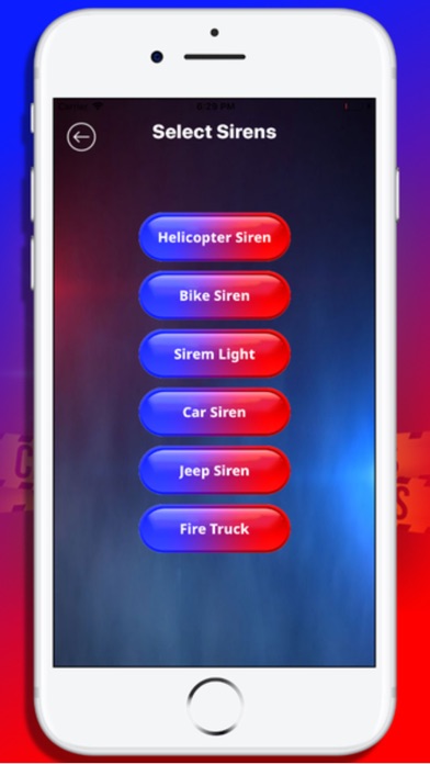 Screenshot #3 pour Police siren lights & sounds