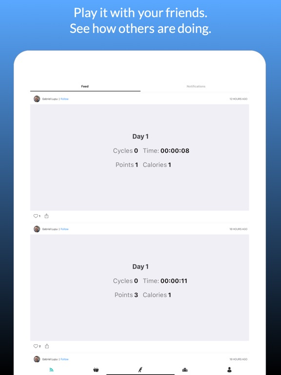 Plank - 30 Days of Challenge iPad screenshot 9 - Health & Fitness app