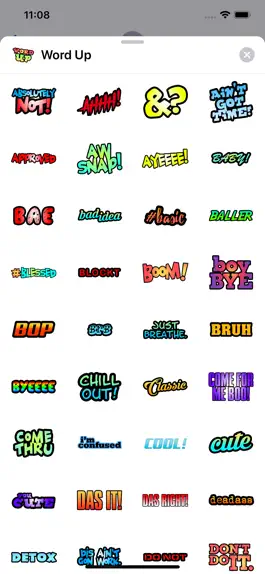 Game screenshot Word Up - Stickers hack