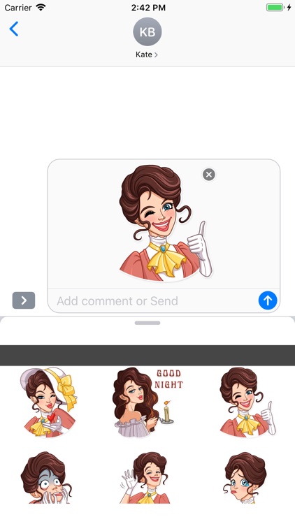 Such A Lady stickers pack screenshot-3