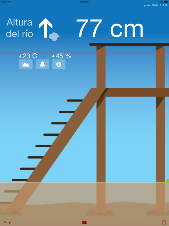 Screenshot #4 pour Altura del rio