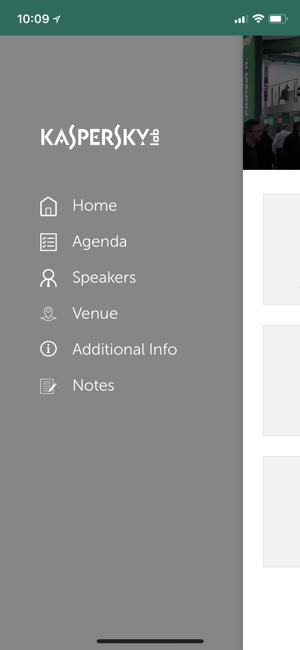 Kaspersky Lab Event Guide(圖2)-速報App