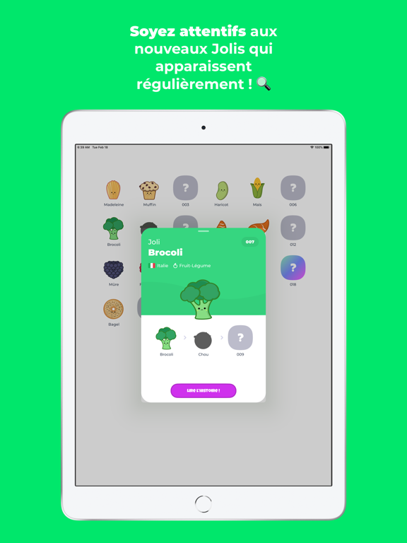 Jolidex - Histoires à lire iPad screenshot 4 - Entertainment app