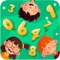 In this app kids will learn to identify numbers