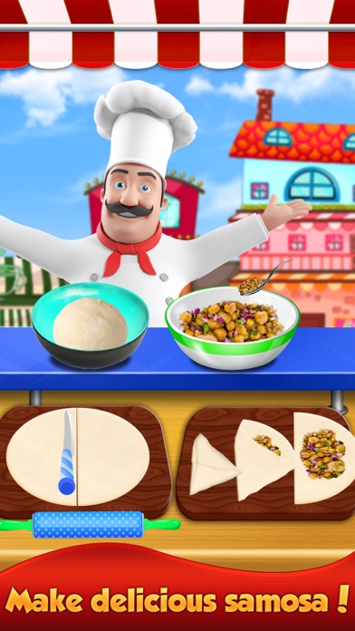 Samosa Recipe Cooking Game screenshot 3