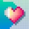 LOVE COLORS is a FREE color by number pixel art game