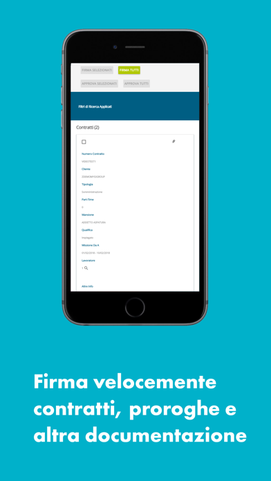 myGiGroup per le aziende Screenshot