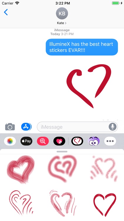 Valentine Hearts Emoji PaX