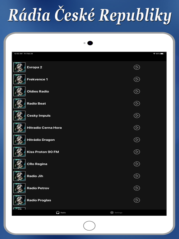 Screenshot #4 pour Rádia České Republiky