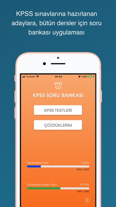 Screenshot #1 pour KPSS Soru Bankası