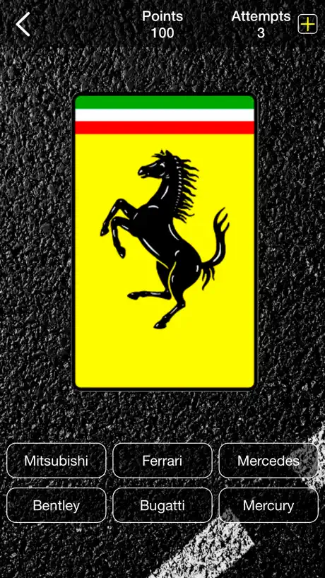 Coche Logo Cuestionario 2020
