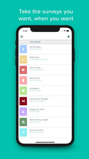 Captura de pantalla de QMob en iPhone 1