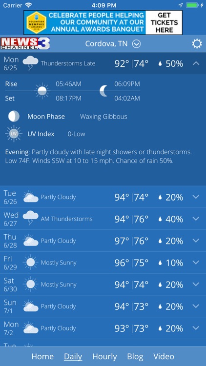 WREG Memphis Weather screenshot-3