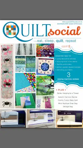 Game screenshot QUILTsocial Magazine mod apk