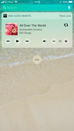 HDD Audio Remote iPhone image 1