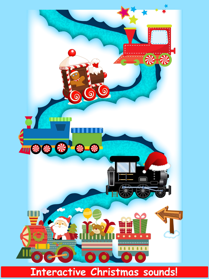 Christmas Train Snowman Games