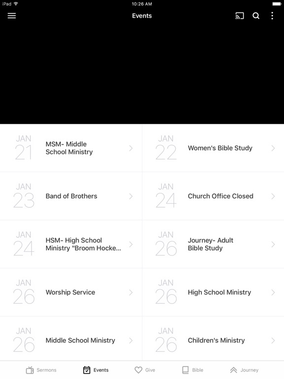 Creekside Alamo iPad screenshot 2 - Lifestyle app