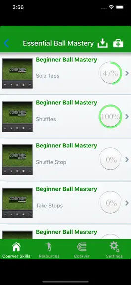 Game screenshot Coerver Soccer Skills at Home apk