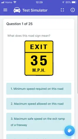 Game screenshot Texas DMV Test mod apk