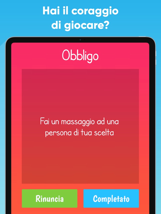 Obbligo o Verità? - Gioco Hot su App Store