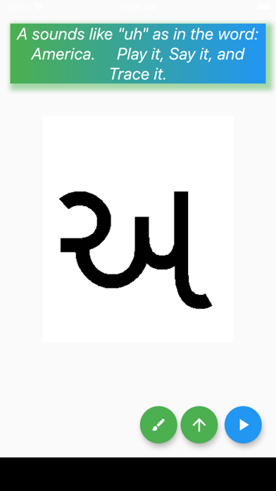 ABCs of Gujarati iPhone screenshot 5 - Education app