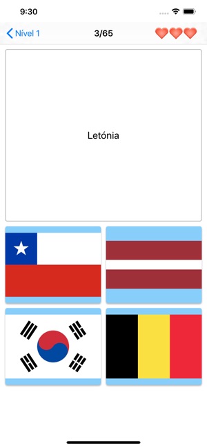 Quiz de bandeiras - jogo na App Store