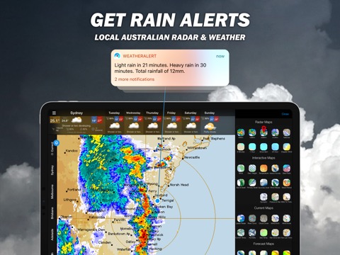 AUS Radar: WeatherAlertのおすすめ画像1