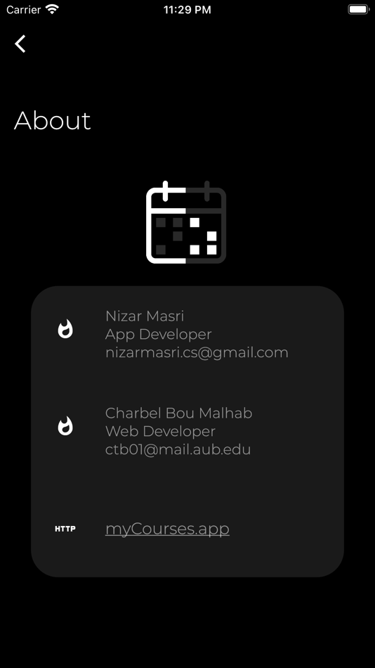 #6. myCourses: Scheduler (iOS) 由: Nizar Masri