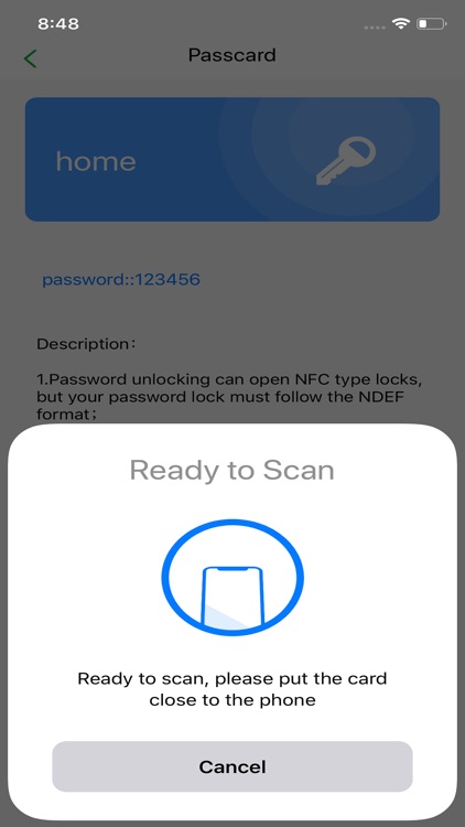 NFC Access Card Simulation screenshot-5