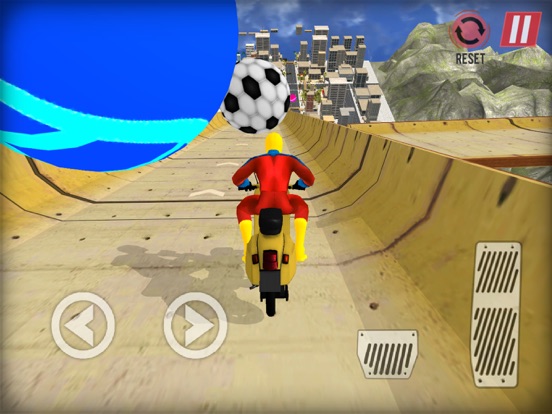 Screenshot #4 pour Super Hero Bike Mega Rampe 2
