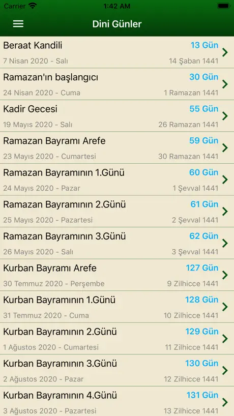 Namaz Vakti