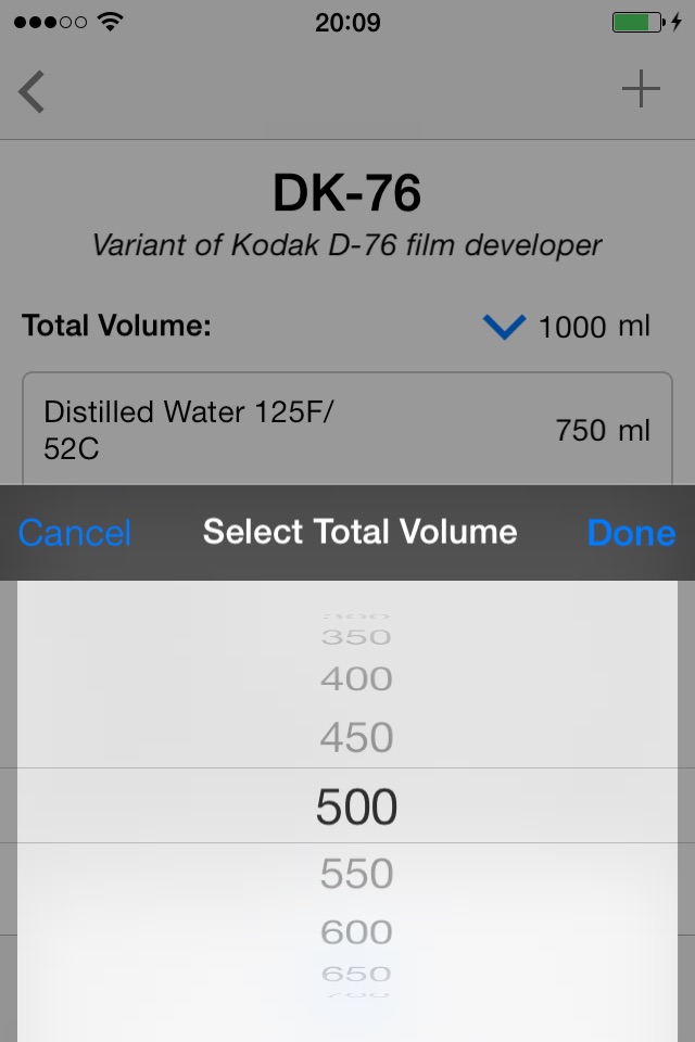 Darkroom Formulas screenshot 3