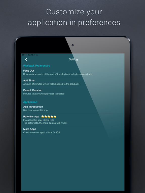 White Noise: Sleep Sounds iPad screenshot 7 - Health & Fitness app